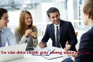 Điều chỉnh giấy chứng nhận đầu tư