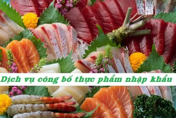 Công bố thực phẩm nhập khẩu