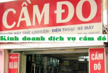 Đăng ký kinh doanh dịch vụ cầm đồ