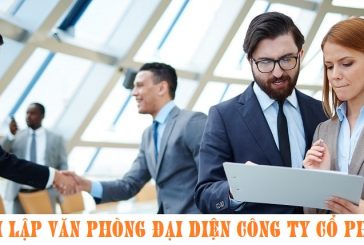 Thành lập văn phòng đại diện công ty cổ phần