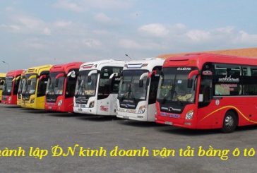 Thành lập doanh nghiệp kinh doanh vận tải ô tô