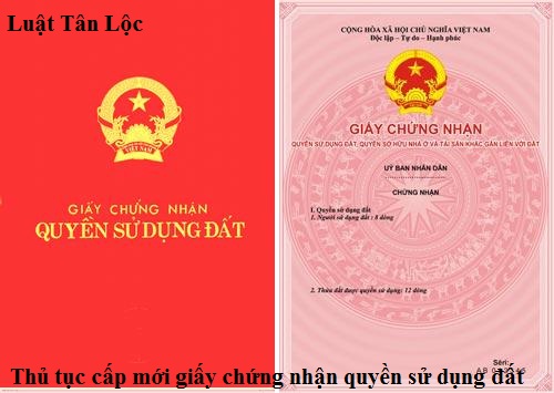 Thủ tục cấp mới giấy chứng nhận quyền sử dụng đất (nguồn internet)