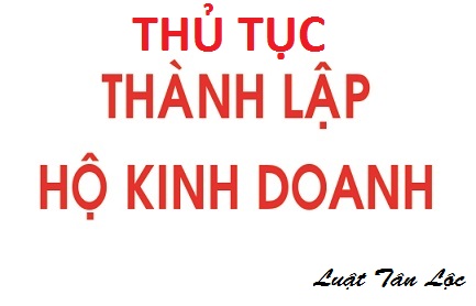 Thủ tục thành lập hộ kinh doanh cá thể (nguồn internet)