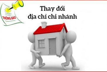 Thủ tục thay đổi địa chỉ chi nhánh của doanh nghiệp